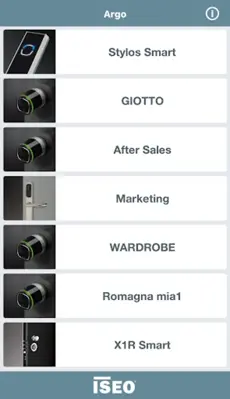 ISEO Argo android App screenshot 3